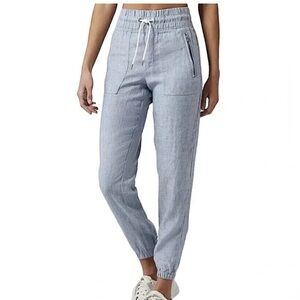 Athleta Heather light Blue Jogger Pants size 4